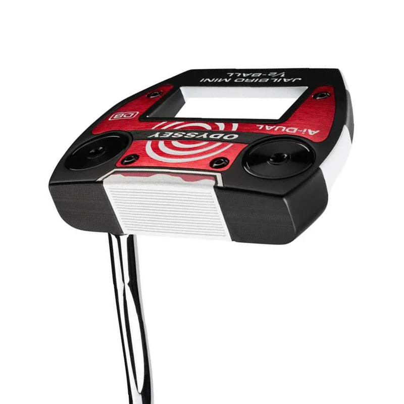 ODYSSEY Ai-Dual Jailbird Mini 1/2-Ball Double Bend (2026) Men's Putter