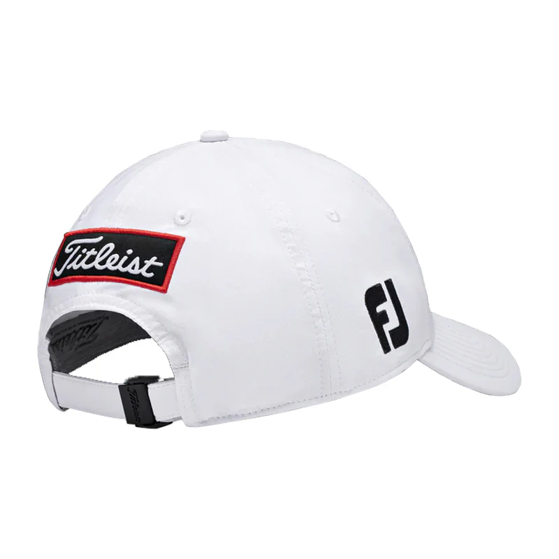 TITLEIST Tour Performance Men's Cap (White/Black) - Image 2