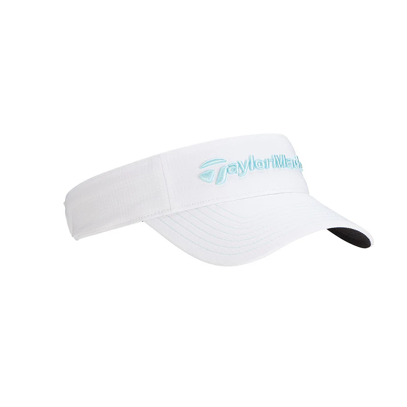 TAYLORMADE Tour Radar Women's Visor (White/Mint) - Image 2