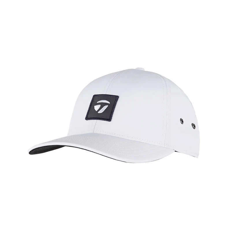 TAYLORMADE Lifestyle Camo Patch Flatbill Men's Cap (White)