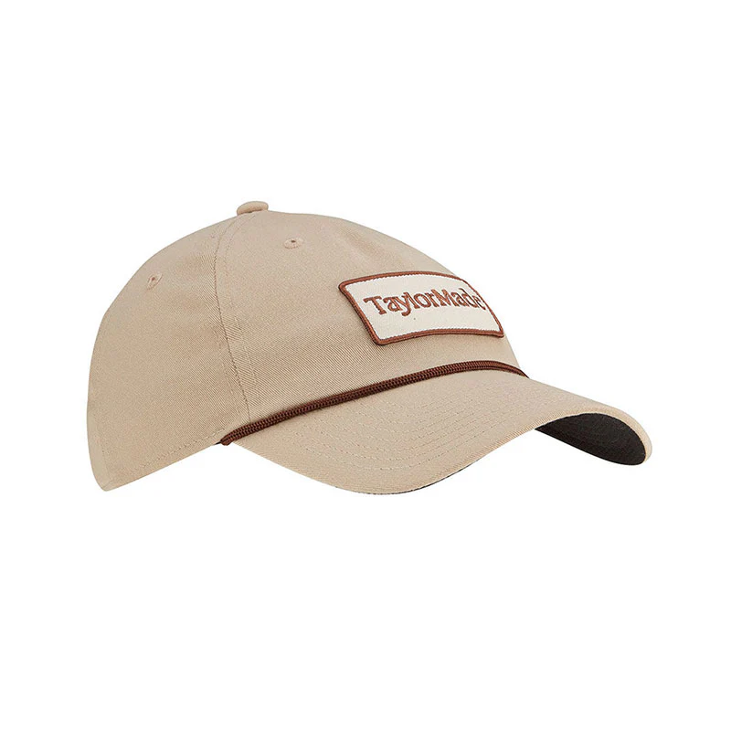 TAYLORMADE Vintage 5 Panel Rope Men's Cap (Khaki) - Image 2