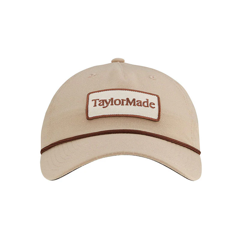 TAYLORMADE Vintage 5 Panel Rope Men's Cap (Khaki) - Image 3