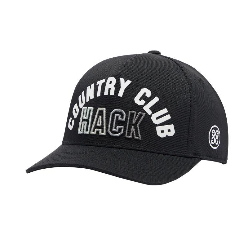 GFORE Country Club Hack Stretch Twill Men's Snapback (Onyx)