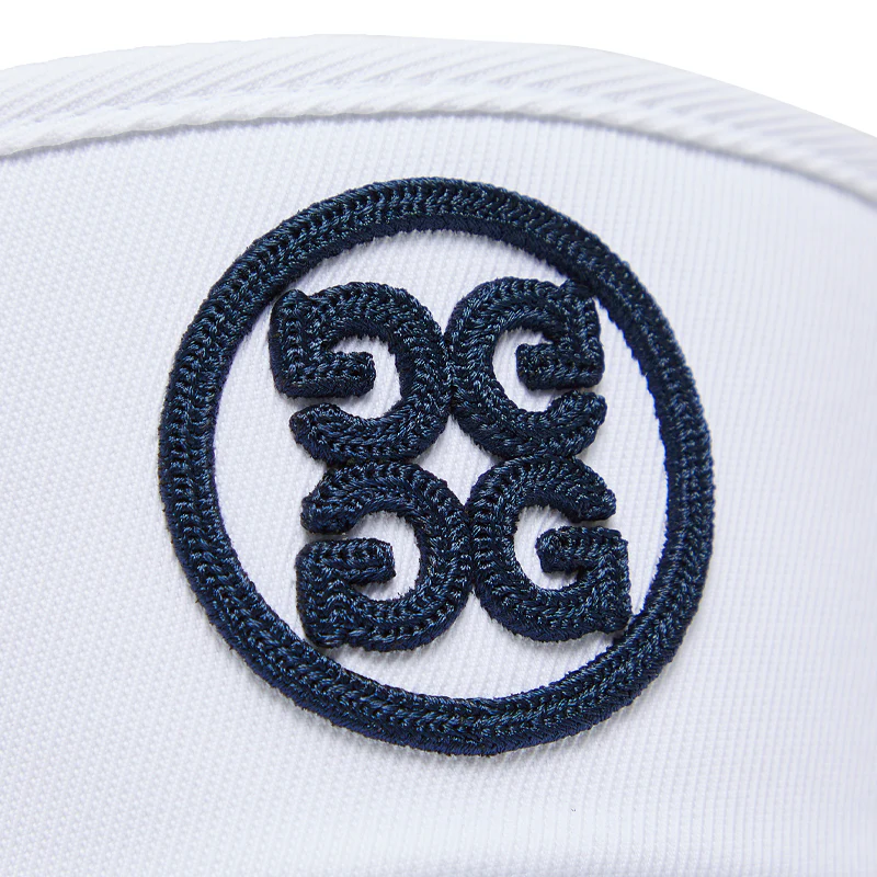 GFORE Circle G's Stretch Twill Women's Visor (Snow) - Image 4