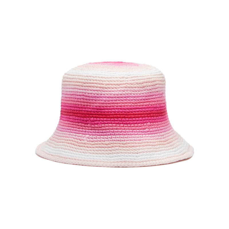 GFORE Circle G's Ombre Crochet Women's Bucket Hat (Day Glow Pink) - Image 2