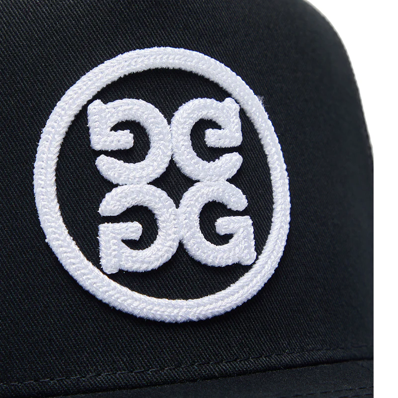 GFORE Circle G's Knit Trucker Men's Cap (Onyx) - Image 4