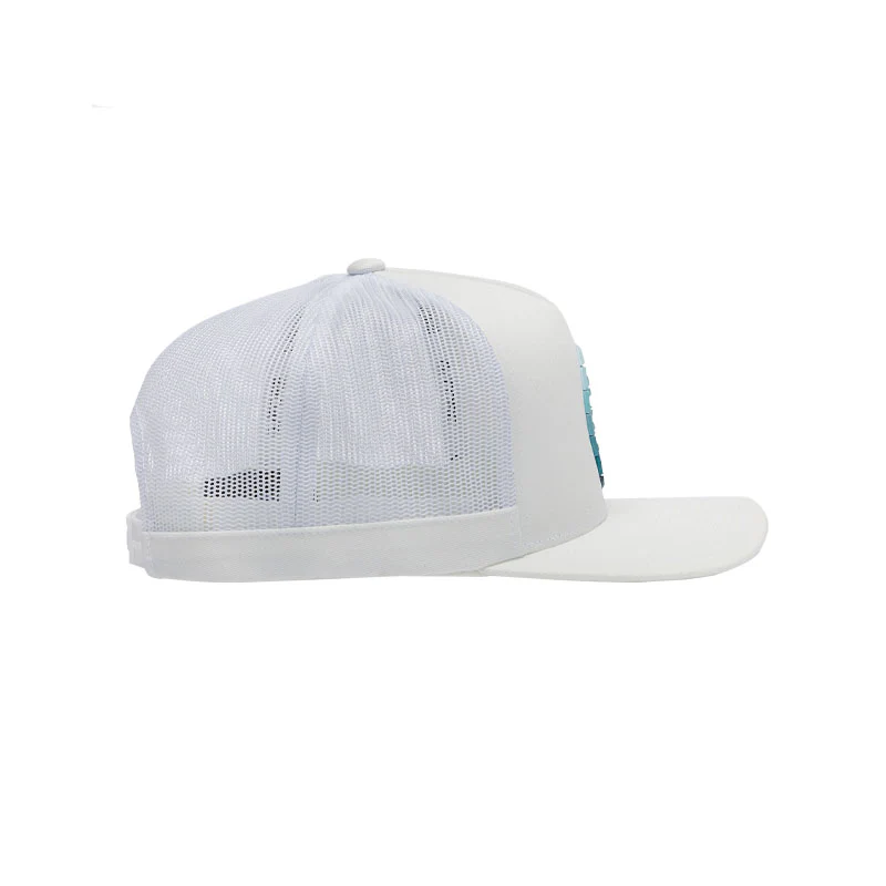 GFORE Circle G's Ombre Interlock Knit Trucker Men's Cap (Snow) - Image 2