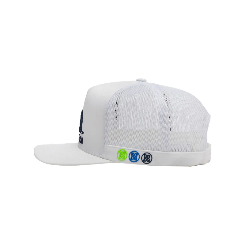 GFORE Calfornia Knit Trucker Men's Cap (Snow) - Image 2