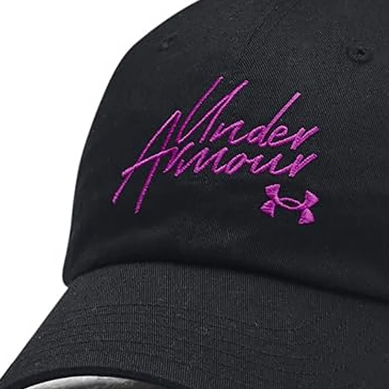 UNDER ARMOUR Favourite Women's Cap (Black/Magenta) - Image 4
