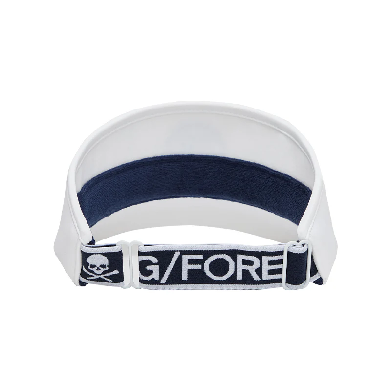 GFORE Circle G Nylon Women's Visor (Snow) - Image 3