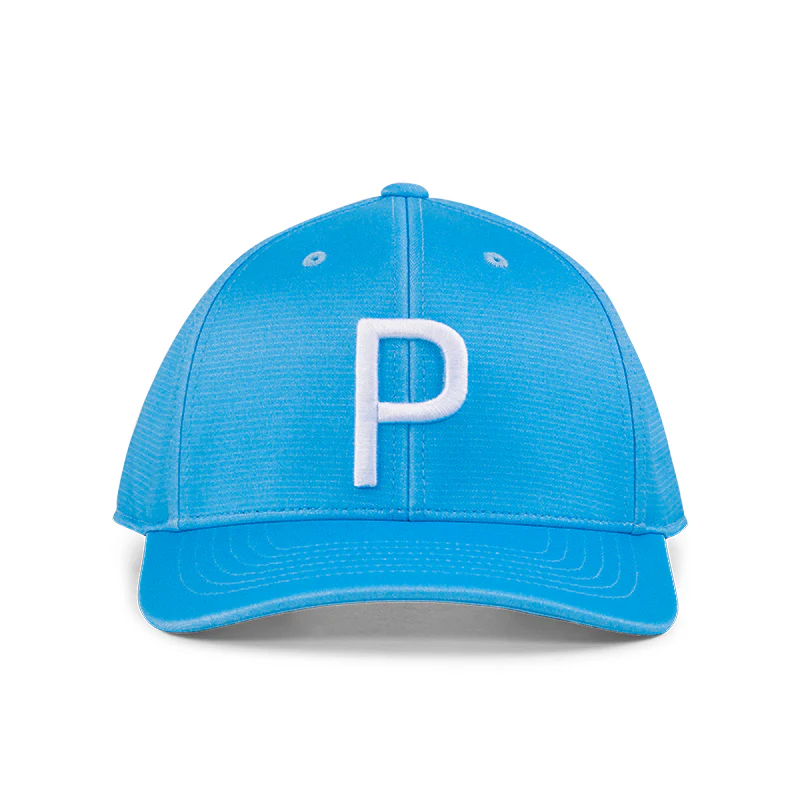 PUMA Men's P Cap (Aqua Blue) - Image 3