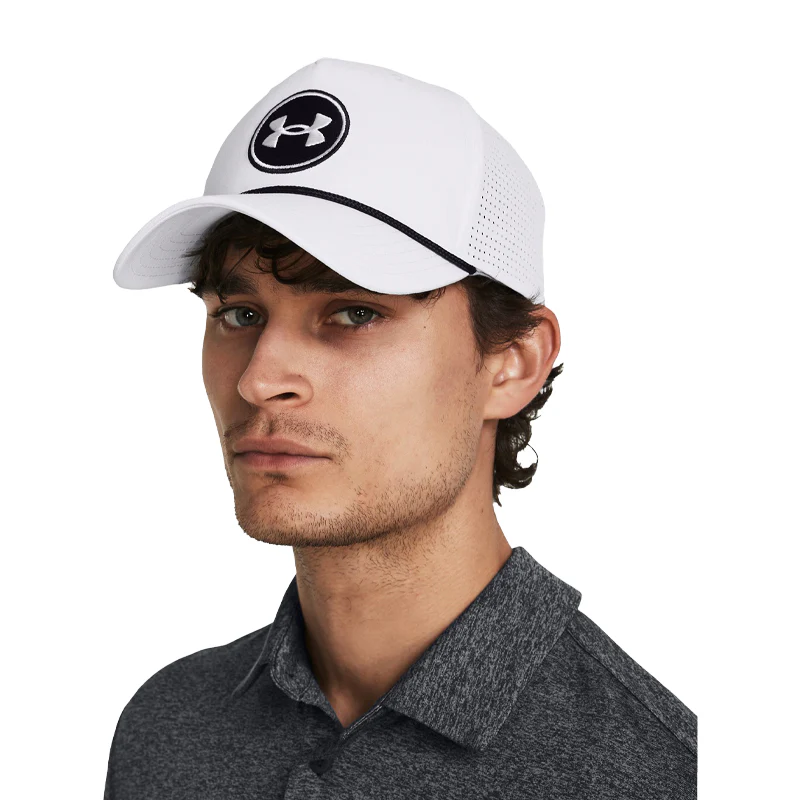 UNDER ARMOUR Driver Men's Snapback (White/White) - Image 2