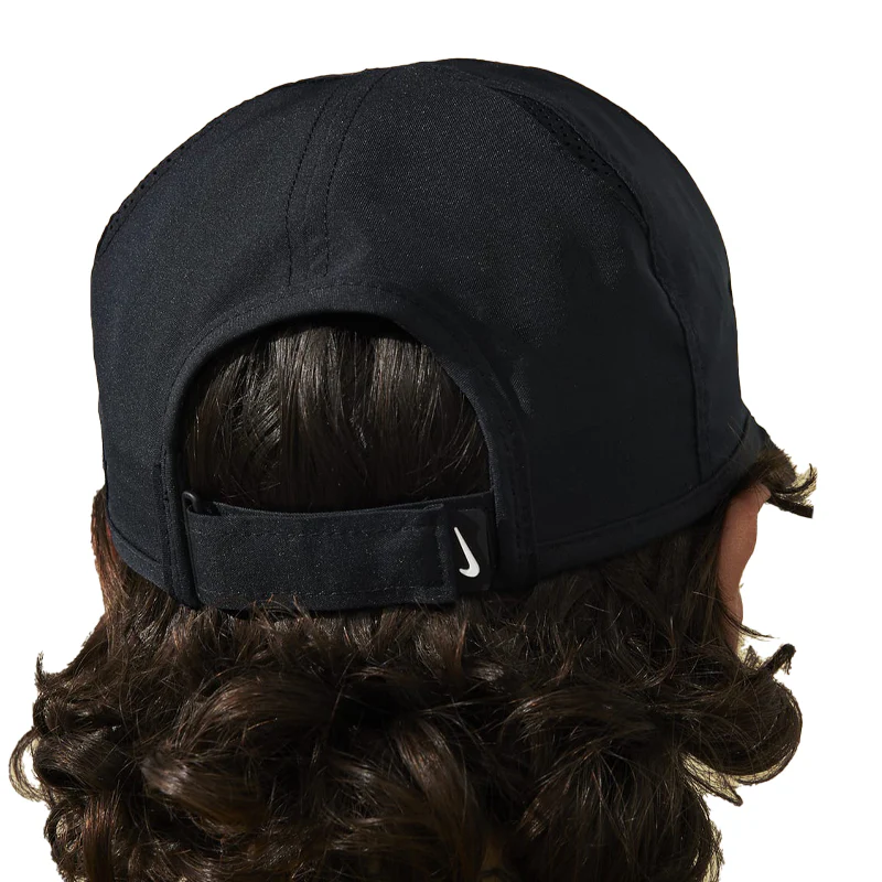 NIKE Dri-FIT Unisex Club Cap (Black/White) - Image 4