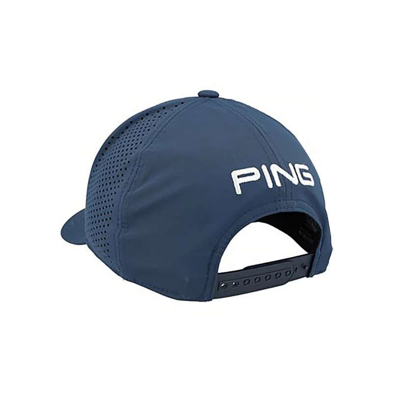 PING Tour Vented Delta 211 Men's Cap (Navy) - Image 3