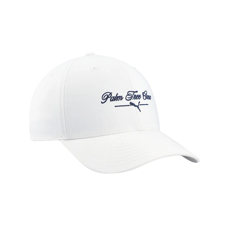 PUMA x PTC Script Tech Men's Cap (White) - Image 2