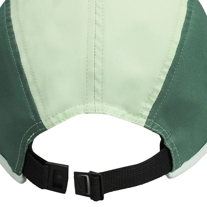 NIKE Dri-FIT Fly Unstructured Swoosh Unisex Cap (Green/Green/White) - Image 3
