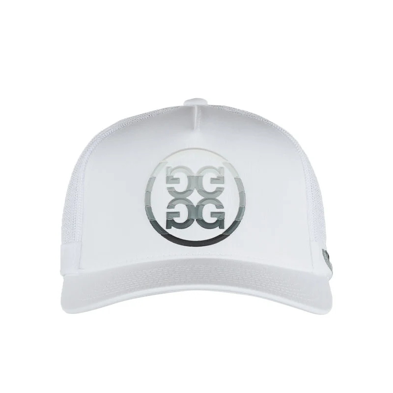 GFORE Circle G Trucker Men's Cap (Snow) - Image 3