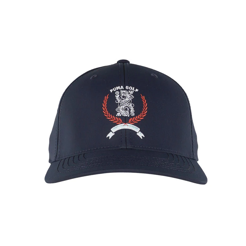 PUMA Queen City Men's Cap (Navy/Red) - Image 3