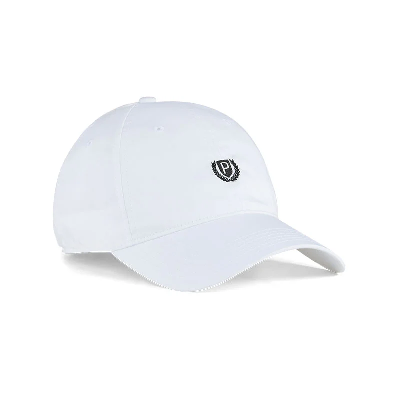PUMA Shield Unstructured P Men's Cap (White/Black) - Image 2