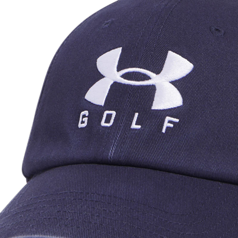UNDER ARMOUR Drive96 Adjustable Men's Cap (Navy/White) - Image 3