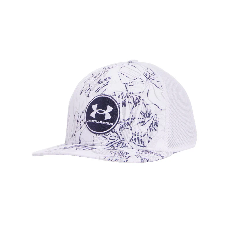 UNDER ARMOUR Iso-Chill Drive Low Stretch Fit Men's Cap (White)