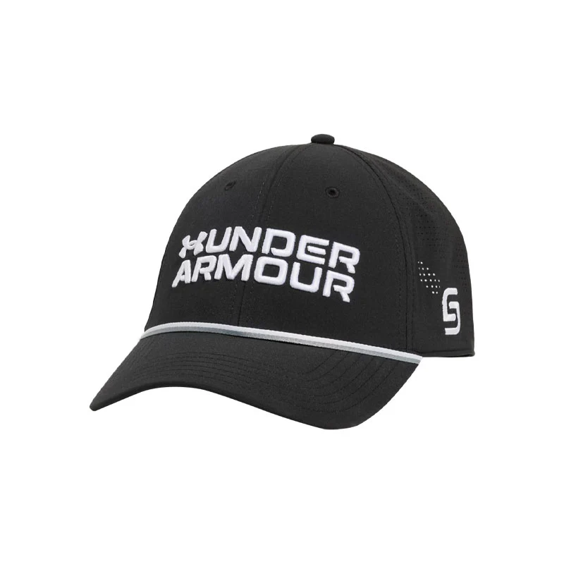 UNDER ARMOUR Jordan Spieth Drive Rope Men's Snapback Cap (Black/White)