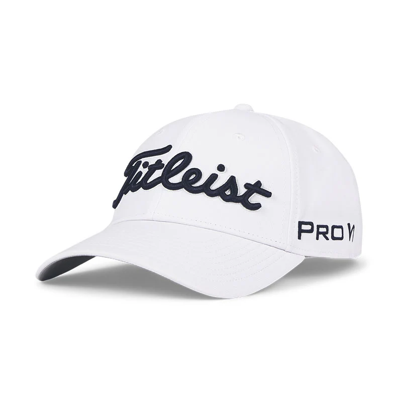 TITLEIST Tour Performance Junior Cap (White/Navy)