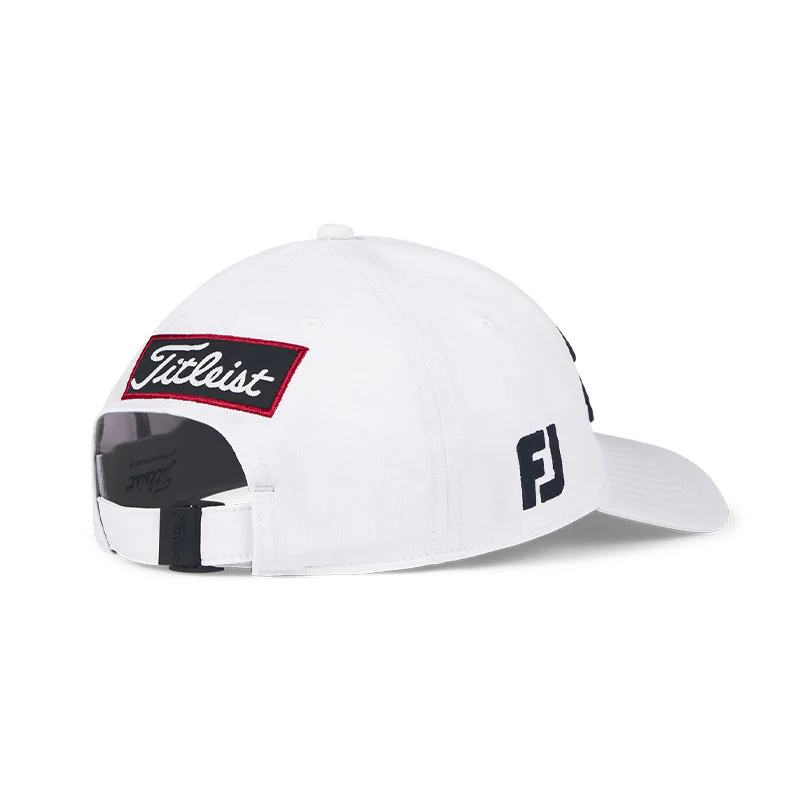 TITLEIST Tour Performance Junior Cap (White/Navy) - Image 3