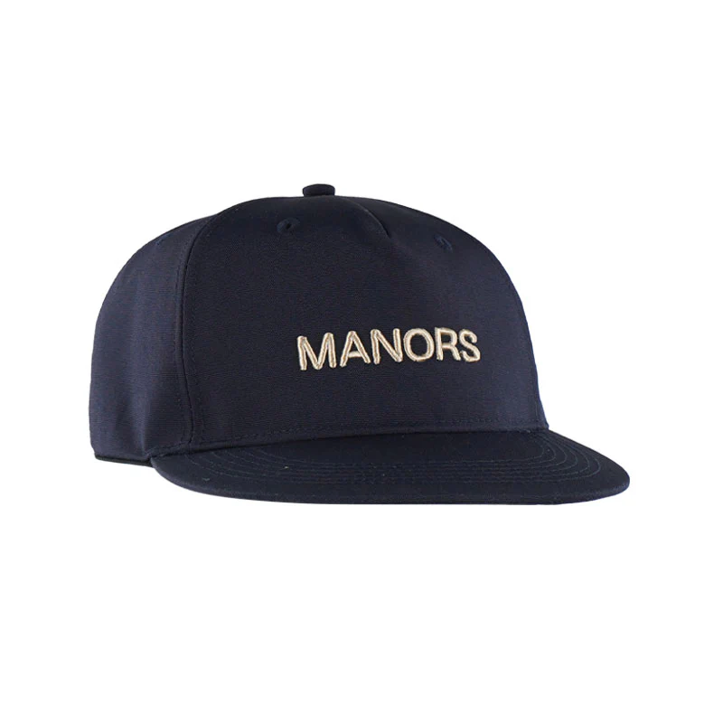 MANORS Retro Crown Men's Cap (Navy) - Image 2