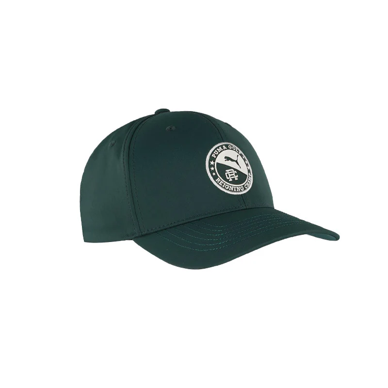 PUMA Reigning Champ 6 Panel Men's Cap (Green Terrain) - Image 2