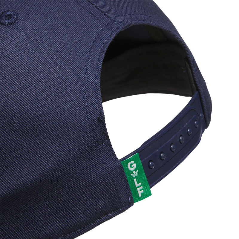 ADIDAS Originals Golf 5-Panel Patch Men's Cap (Indigo) - Image 4