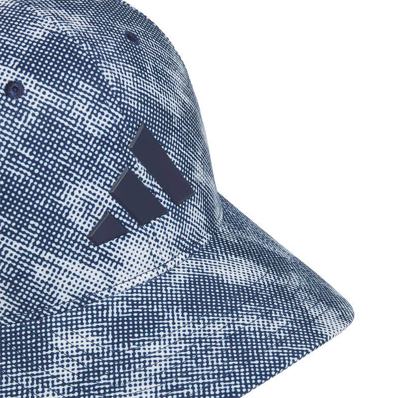 ADIDAS Tour Print Men's Snapback Cap (White/Blue) - Image 3