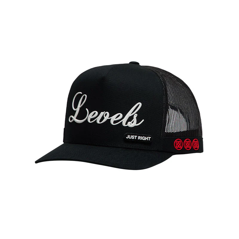 GFORE Levels Tall Trucker Men's Cap (Onyx)