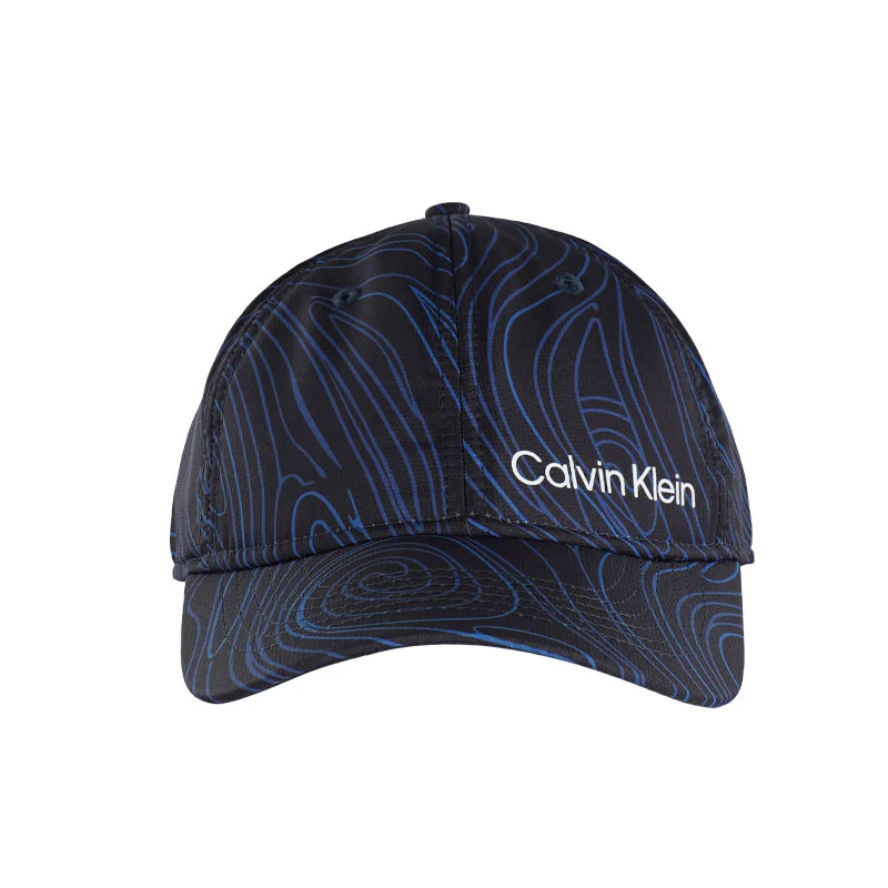 CALVIN KLEIN Printed Men's Baseball Men's Cap (Marble Print) - Image 3