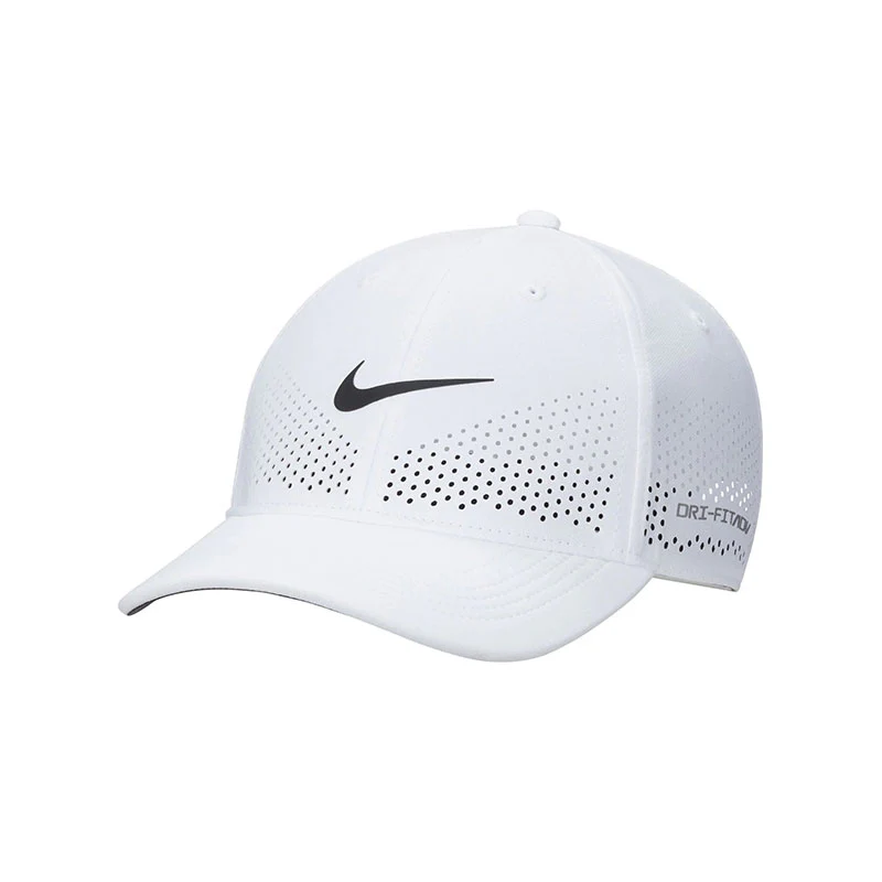 NIKE Dri-FIT ADV Club Structured Swoosh Men's Cap (White)