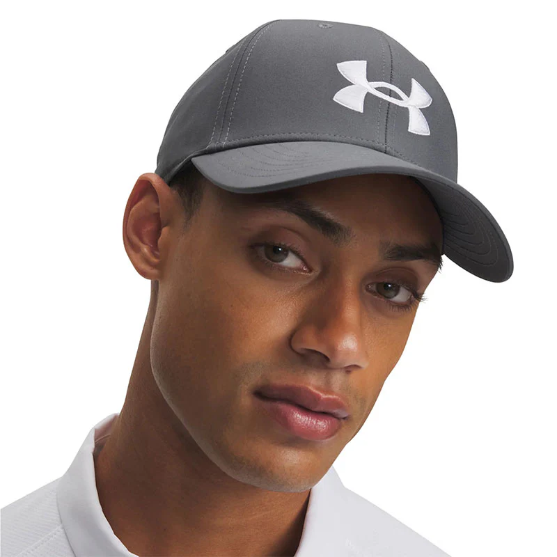 UNDER ARMOUR Golf96 Men's Cap (Pitch Grey) - Image 3