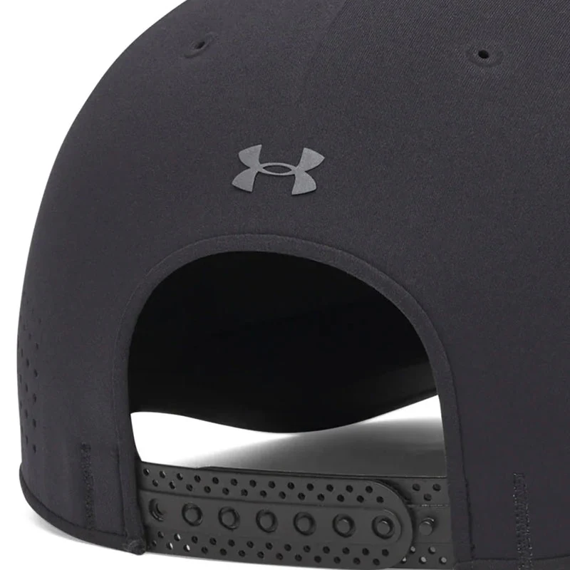 UNDER ARMOUR Halo Stealthform Mid Unisex Adjustable Cap (Black) - Image 4