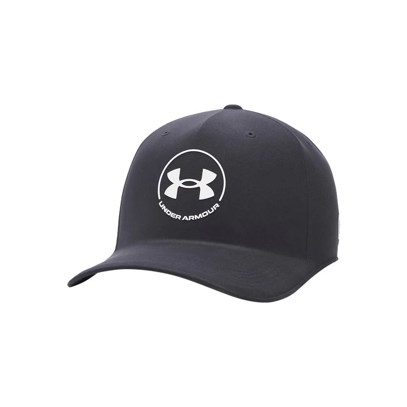 UNDER ARMOUR StealthForm High Spieth Unisex Men's Cap (Black/White)