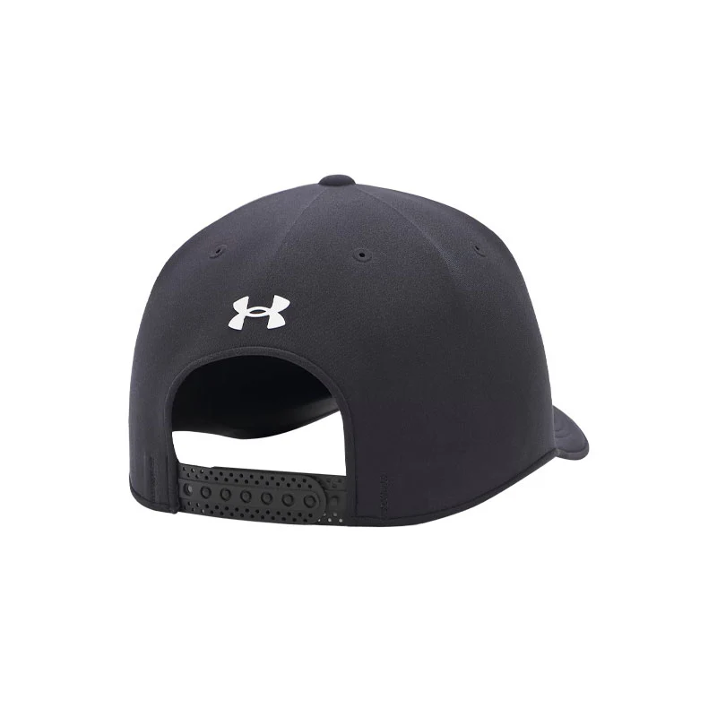 UNDER ARMOUR StealthForm High Spieth Unisex Men's Cap (Black/White) - Image 2