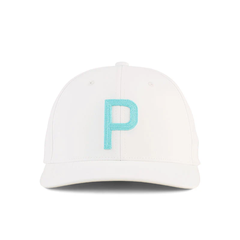 PUMA Heritage P Men's Cap (White/Mint) - Image 3