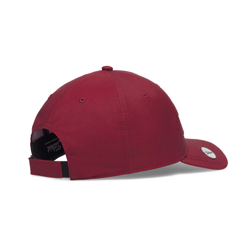 TITLEIST Performance Ball Marker Men's Cap (Crimson/White) - Image 3
