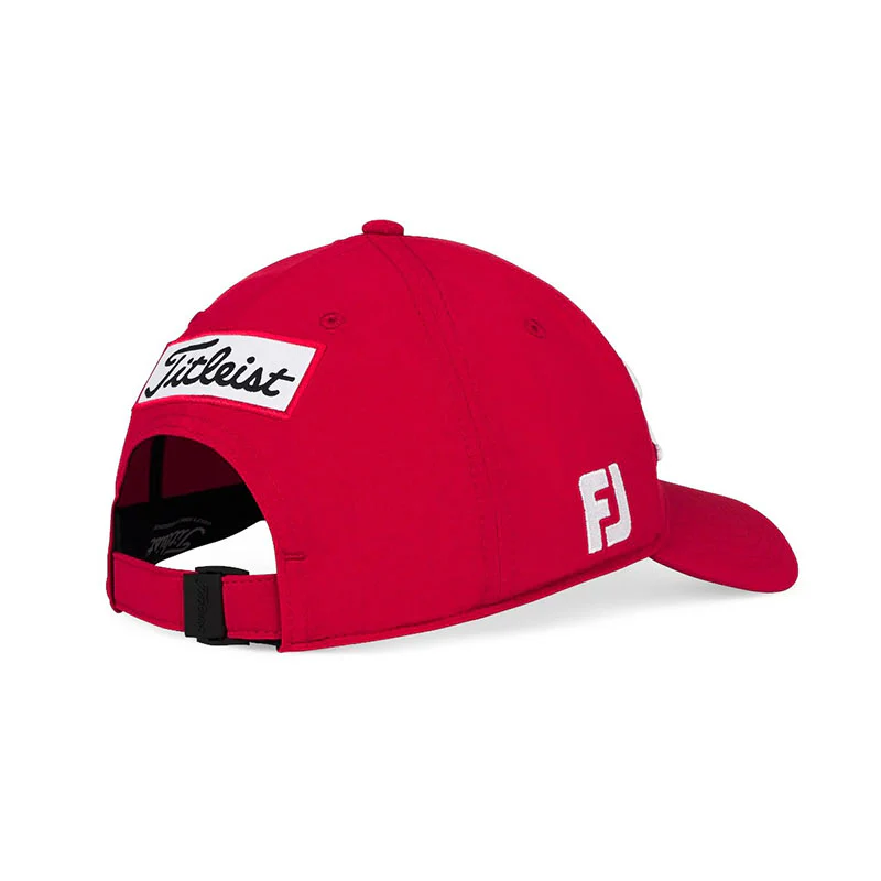 TITLEIST Tour Performance Men's Cap (Red/White) - Image 3