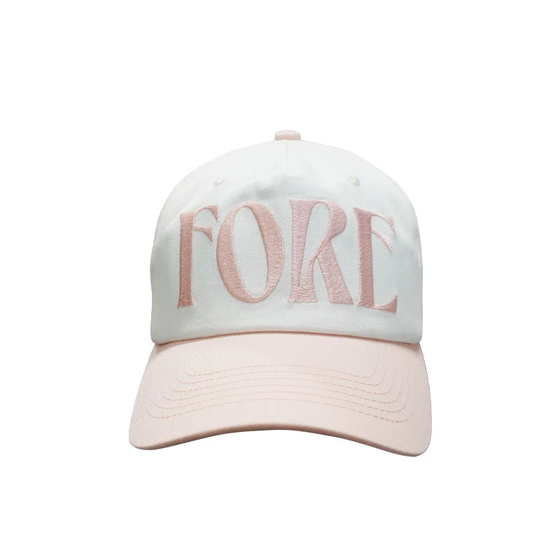 FORE ALL Fore Women's Cap (Pink/White) - Image 3