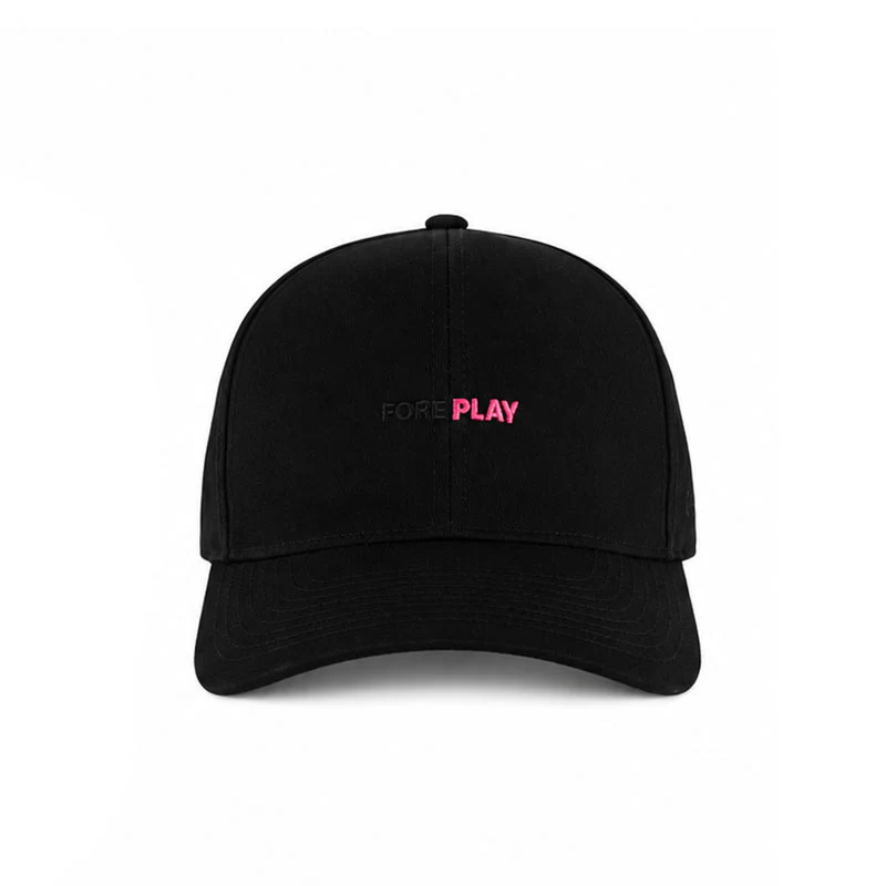GFORE Fore Play Low Profile Men's Cap (Onyx) - Image 3