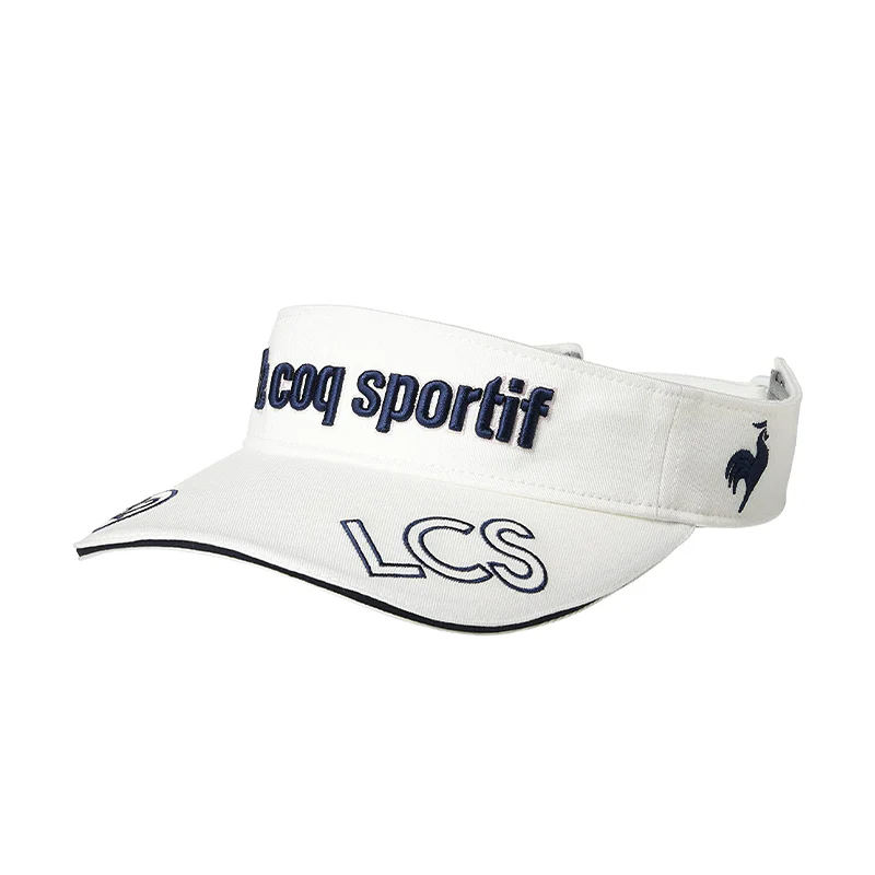 LE COQ SPORTIF GOLF Standard Women's Sun Visor (White)