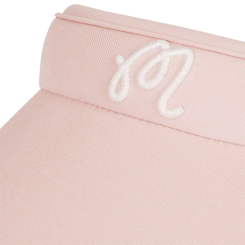 MALBON GOLF Claire Women's Visor (Dusty Rose) - Image 4