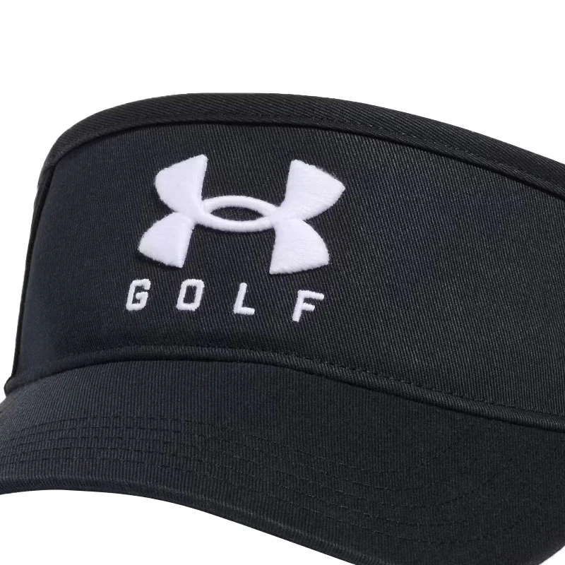 UNDER ARMOUR Drive96 Men's Visor (Black/White) - Image 3