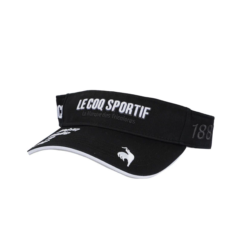 LE COQ SPORTIF GOLF Classic Logo Men's Visor (Black)
