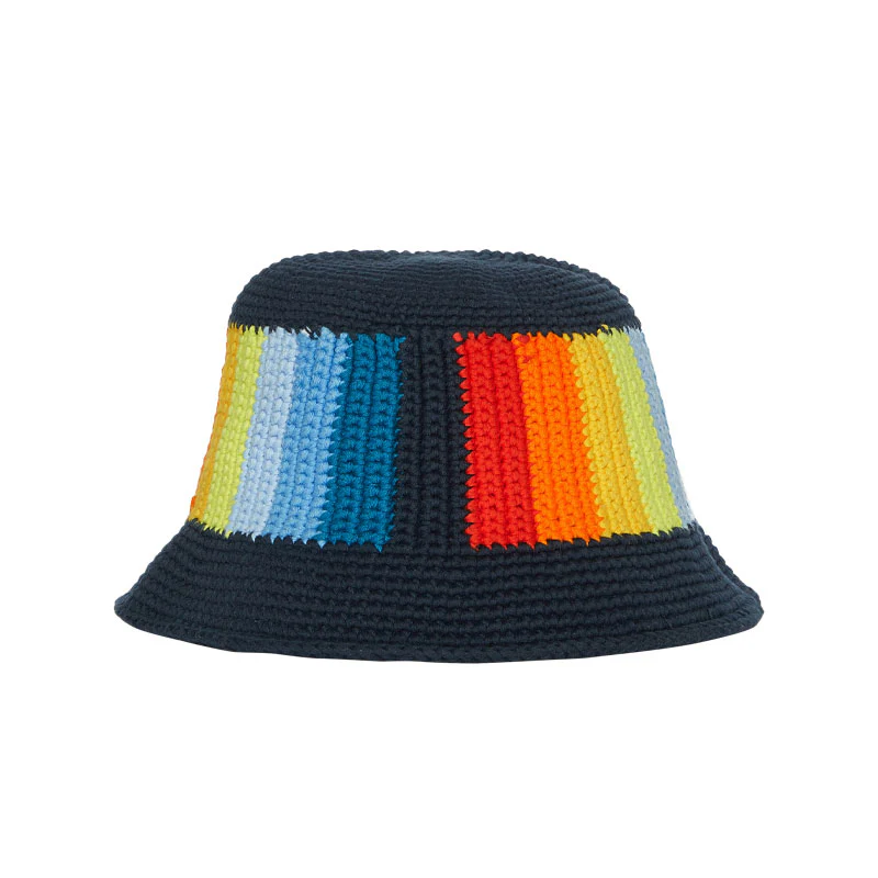 GFORE Crochet Men's Bucket Hat (Blue/Multi) - Image 2