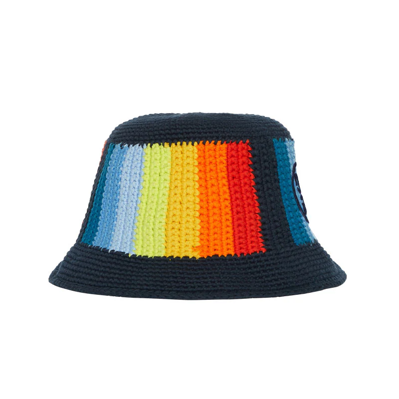 GFORE Crochet Men's Bucket Hat (Blue/Multi) - Image 4